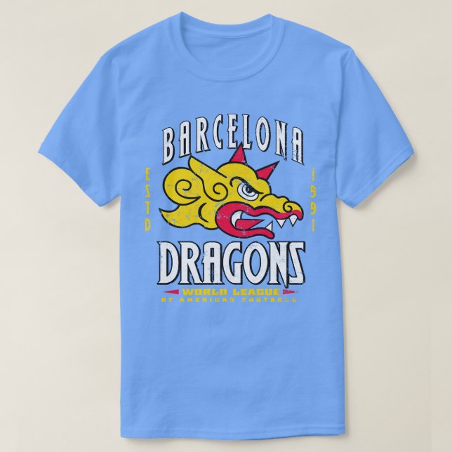 Barcelona Dragons T-Shirt (Design Front)