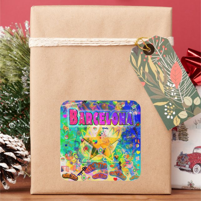 Barcelona Epoch Hour Sticker (Holiday)