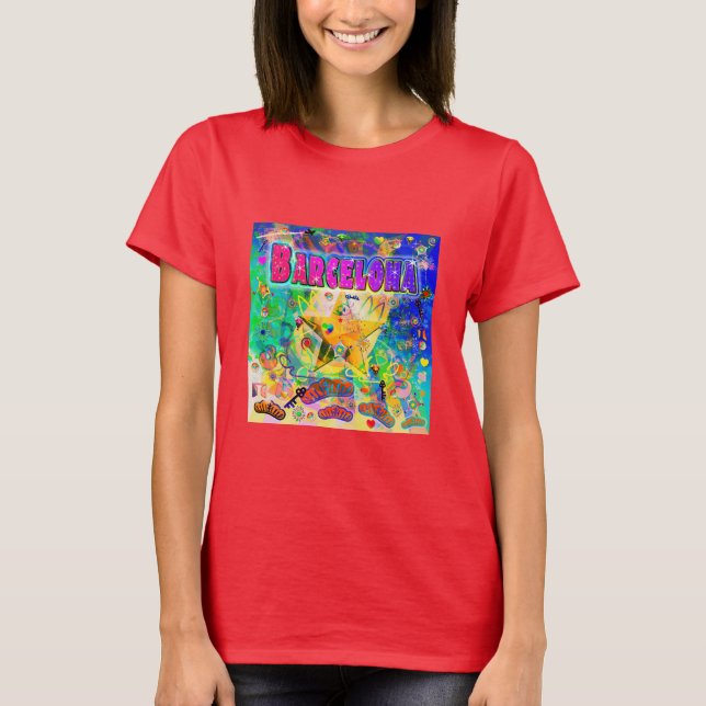 Barcelona Epoch Hour T-Shirt (Front)