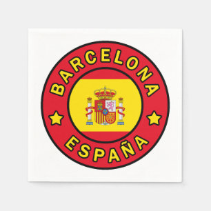 Barcelona España Napkin