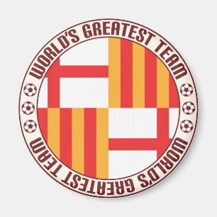 Barcelona Greatest Team Magnet