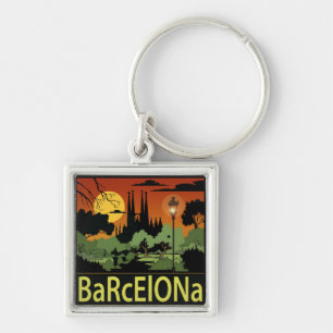 Barcelona Key Ring