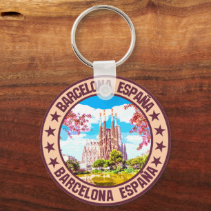 Barcelona key ring