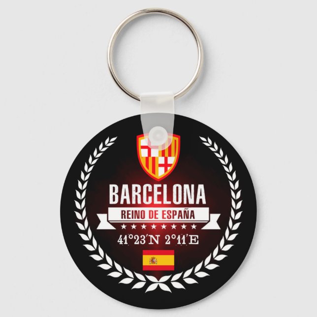 Barcelona Key Ring (Front)