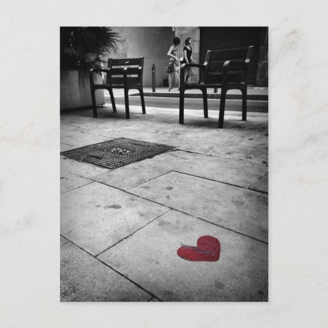 Barcelona Love Postcard (Front)