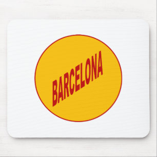 BARCELONA Mouse Carpet Mouse Pad