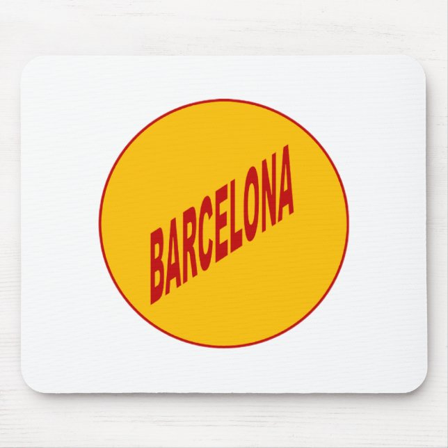 BARCELONA Mouse Carpet Pad (Front)