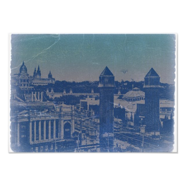 Barcelona Old Town Photo Print (Front)