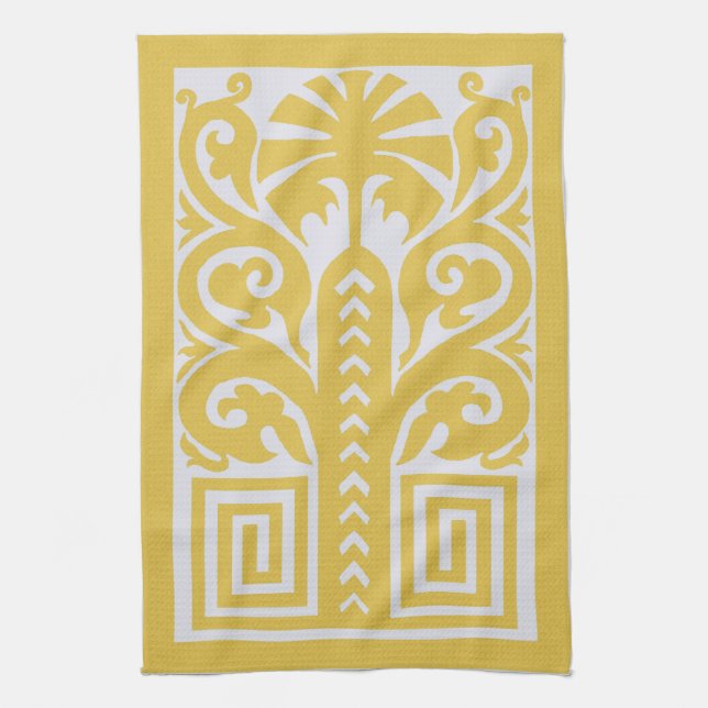 Barcelona Palm Tree Kitchen Towel (Vertical)