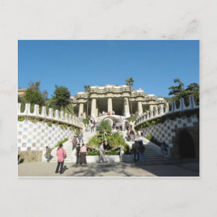 Barcelona--Parc--Guell--[kan.k] Postcard