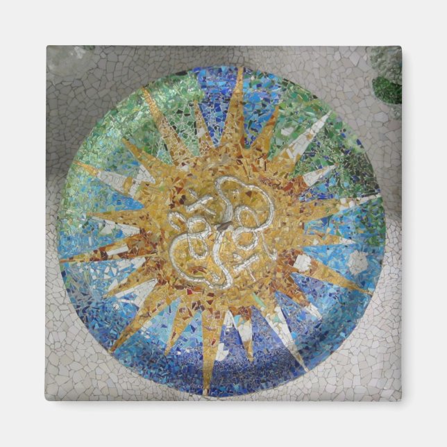 Barcelona Park Guell Magnet (Front)