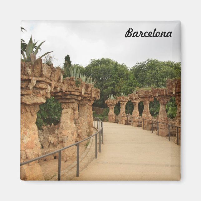 Barcelona Park Guell Magnet (Front)