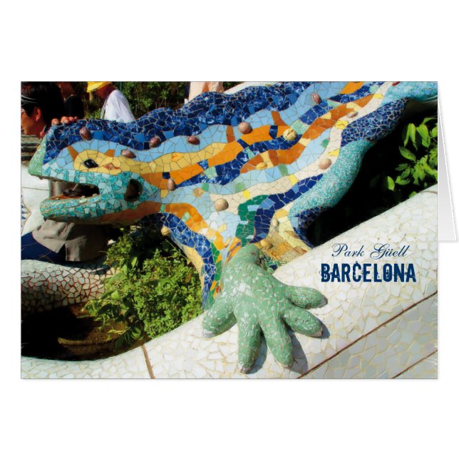 Barcelona Park Guell Mosaics (Front Horizontal)