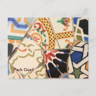 Barcelona- Park Güell Postcard