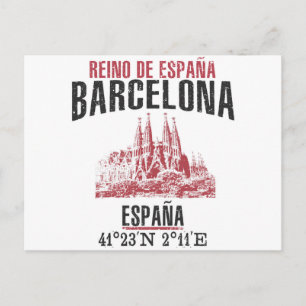 Barcelona Postcard