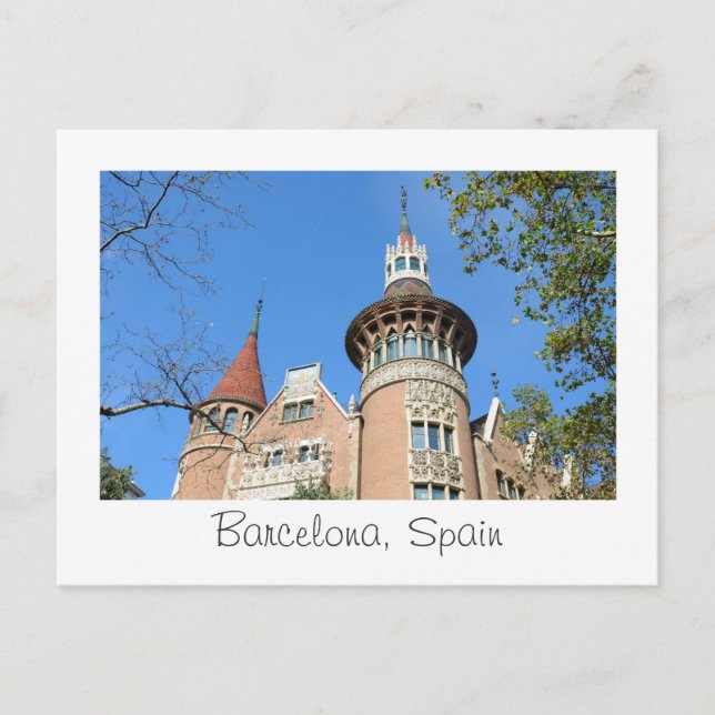 Barcelona Postcard (Front)