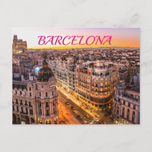 Barcelona Postcard