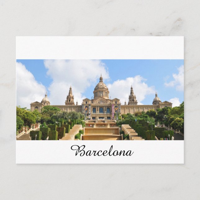 Barcelona Postcard (Front)