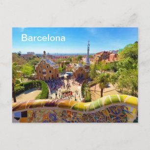 Barcelona Postcard