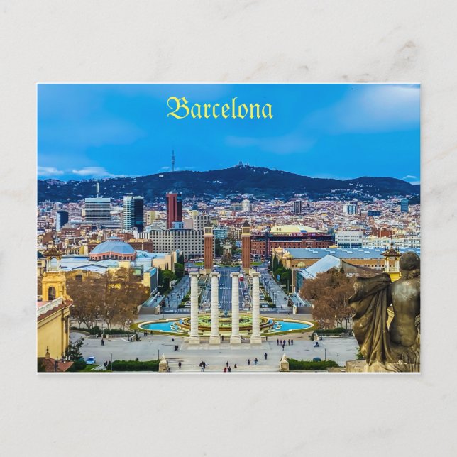 Barcelona postcard (Front)