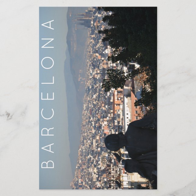 Barcelona Postcard (Front)