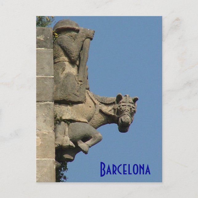 Barcelona Postcard (Front)