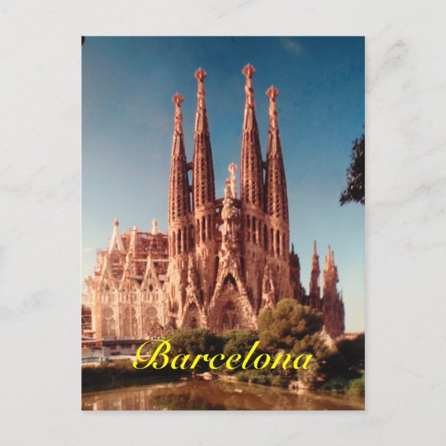 Barcelona postcard (Front)
