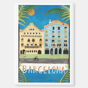 Barcelona Refrigerator Magnet