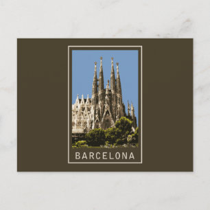 Barcelona Sagrada Familia Postcard