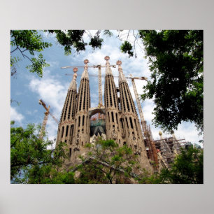 Barcelona. Sagrada Familia. Poster
