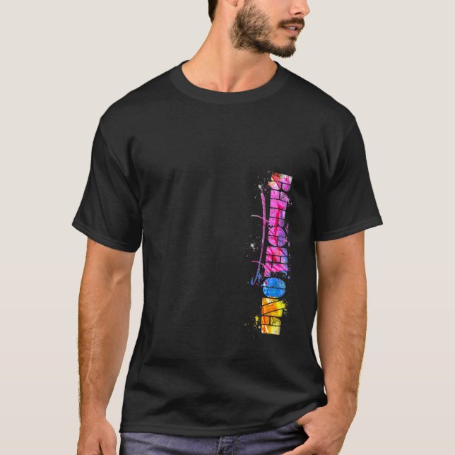 Barcelona Skyline  Barcelona Cityscape T-Shirt (Front)