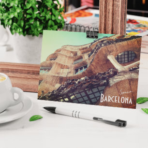 Barcelona, Spain - Casa Batllo by Gaudi Postcard