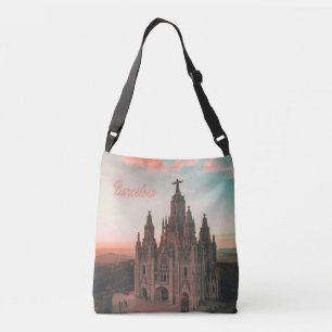 Barcelona Spain Church Crossbody Bag