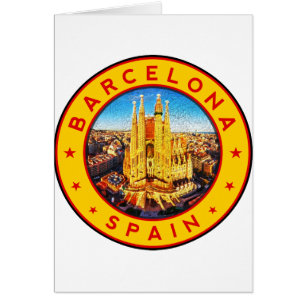 Barcelona, Spain, circle, yellow