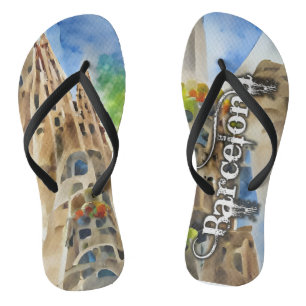 Barcelona, Spain Jandals