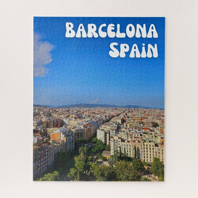Barcelona, Spain  Jigsaw Puzzle (Vertical)