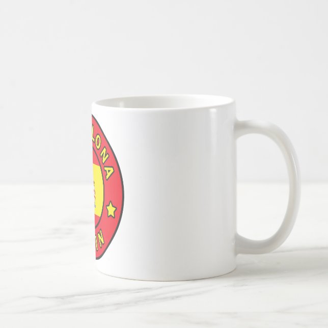 Barcelona Spain Mug (Right)