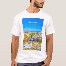 Barcelona, Spain - Park Guell Gaudi Mosaic