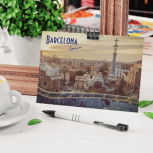 Barcelona, Spain - Park Guell Postcard