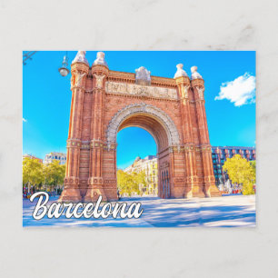 Barcelona, Spain Postcard