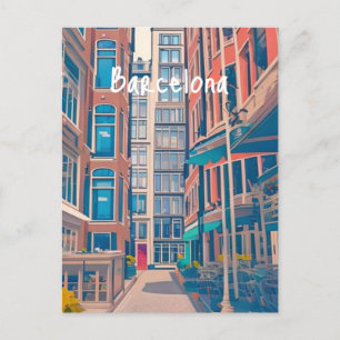 Barcelona Spain Postcard