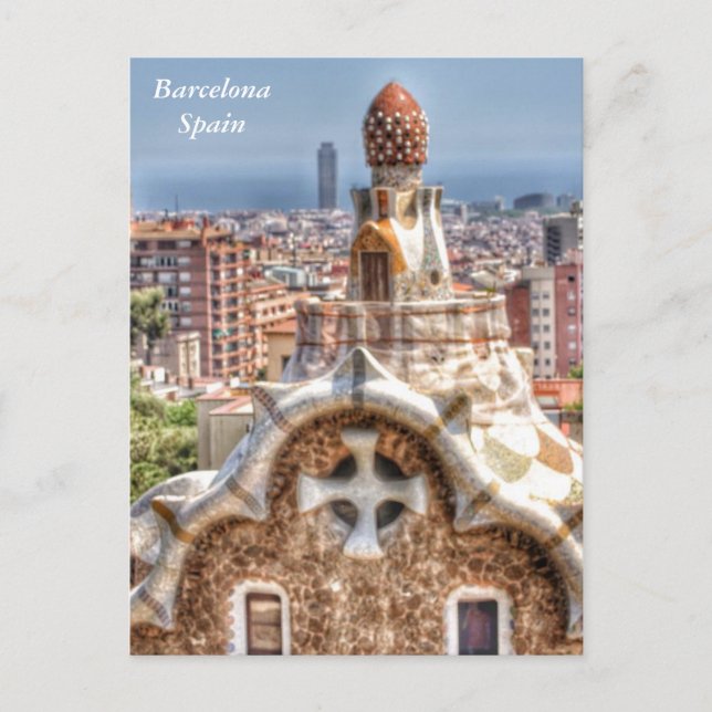 Barcelona Spain Postcard (Front)
