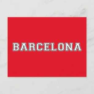 Barcelona Spain Postcard