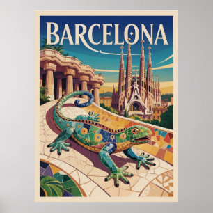 Barcelona Spain Poster