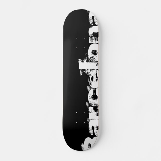 Barcelona - Spain, Skateboard (Front)