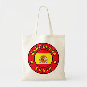 Barcelona Spain tote bag
