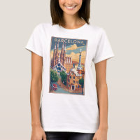 Barcelona Spain vintage