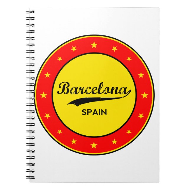 Barcelona Spiral Notebook (Front)
