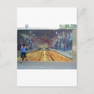 Barcelona Street Art Postcard