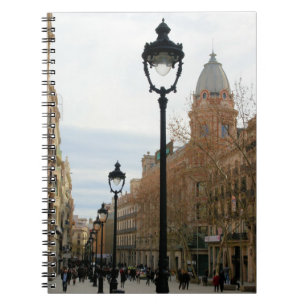 Barcelona Stroll - Portal del Angel Notebook